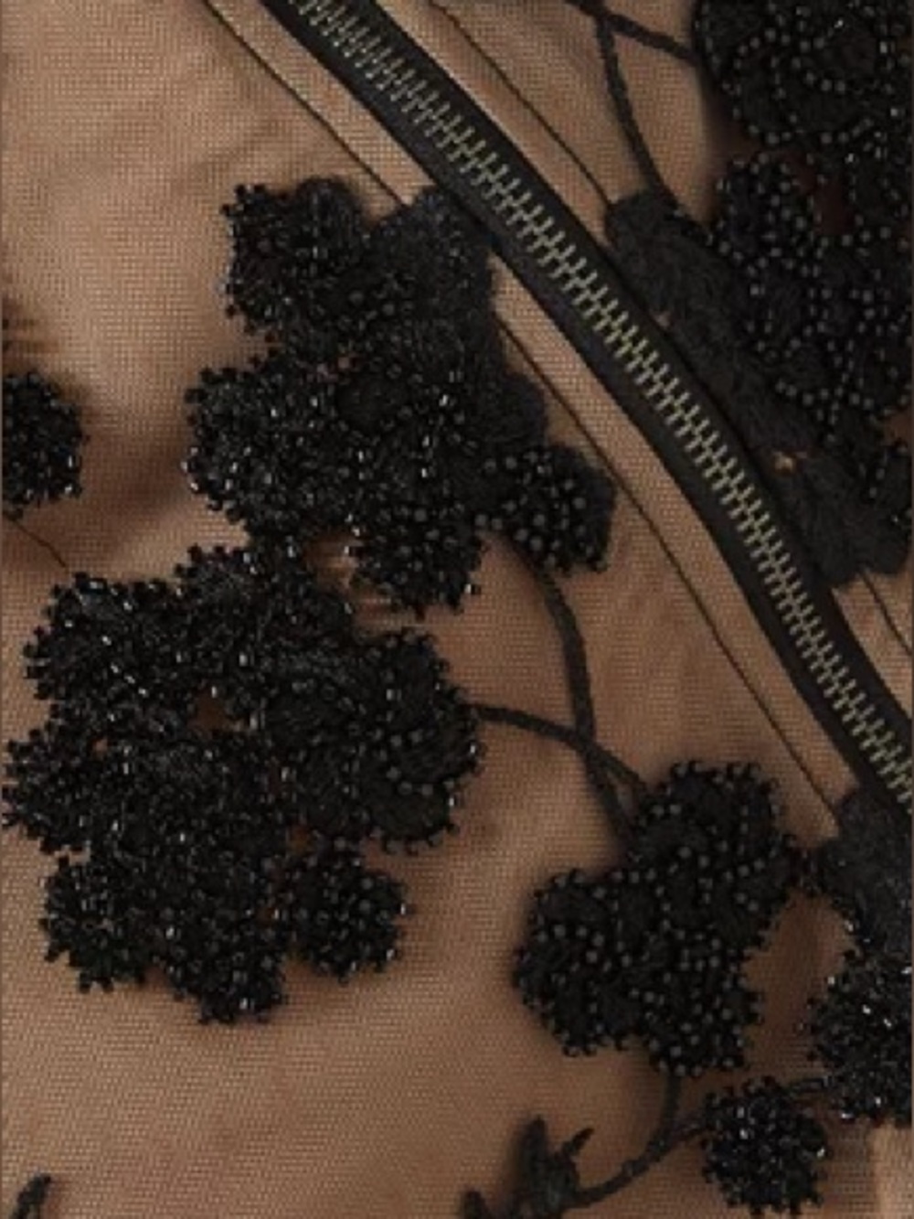 ROTATE BIRGER CHRISTENSEN Dula Floral Beaded Skirt - Picture 3 of 11